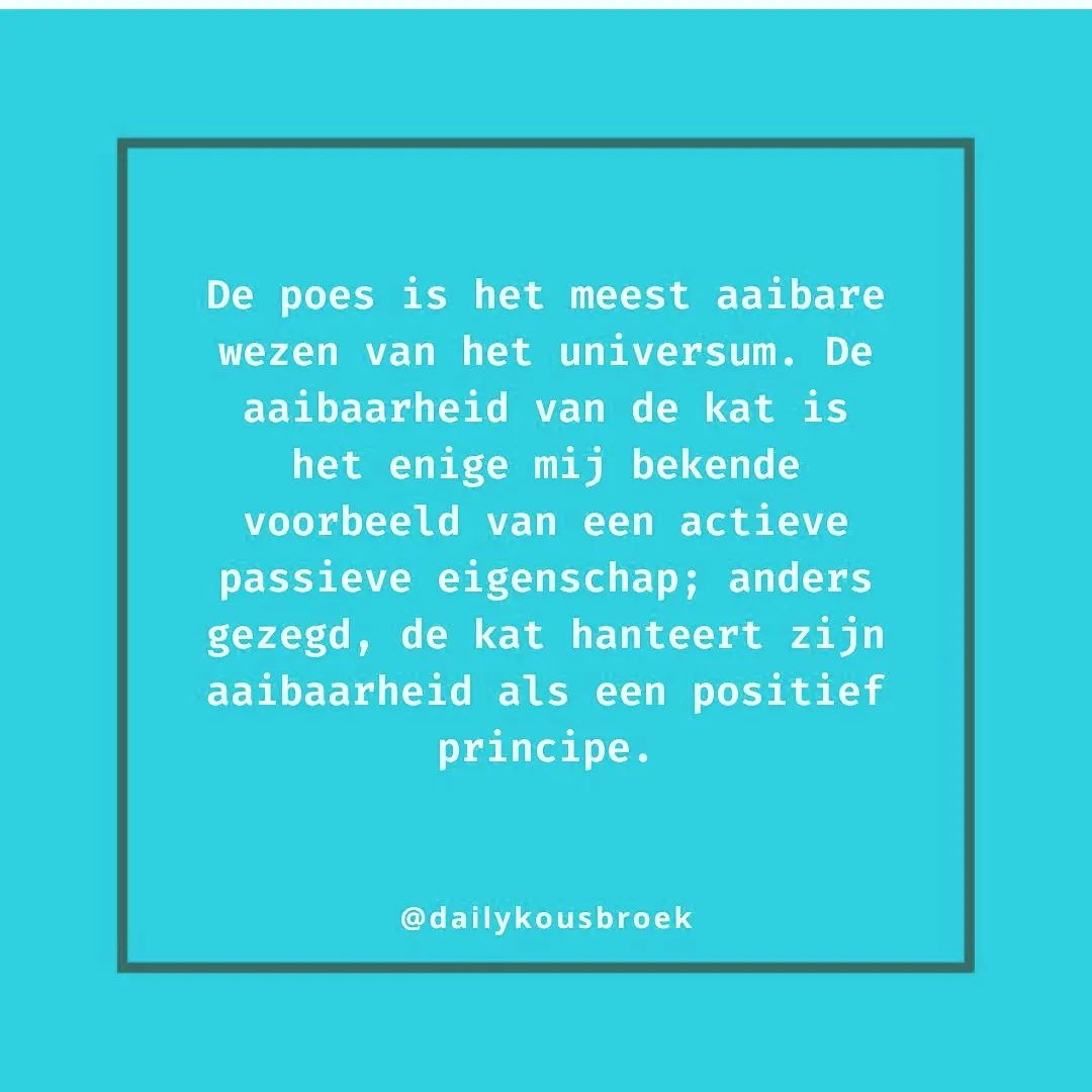 Volg @dailykousbroek en lees dagelijks een quote van Rudy Kousbroek. Kousbroek wordt algemeen beschouwd als een van de grootste essayisten uit de Nederlandse literatuur. Hij werd geboren op Sumatra op 1 november 1929 en overleed in Leiden op 4 april 2010. Kousbroek schreef tientallen jaren voor NRC Handelsblad en Vrij Nederland. Hij werd bekroond met de Jan Hanlo Essayprijs en ontving in 1975 de P.C. Hooftprijs voor zijn essayistiek. Hij schreef meer dan 1200 artikelen en essays, waarvan slechts een deel in bundels is verzameld.