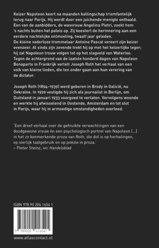 De honderd dagen - achterkant