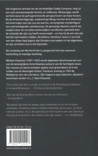 Het geluid en de drift - achterkant