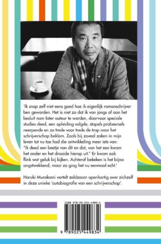 Romanschrijver van beroep - achterkant
