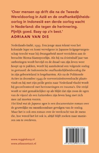 Het kind met de Japanse ogen - achterkant