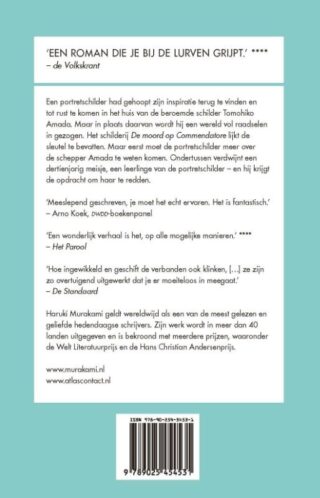 De moord op Commendatore- Deel 2 - achterkant