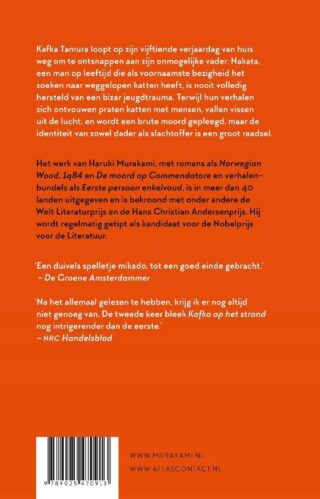Kafka op het strand - achterkant