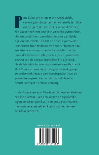 De Amerikaan van Karadj - achterkant