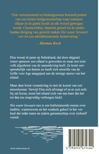 Het water bewaart ons - achterkant