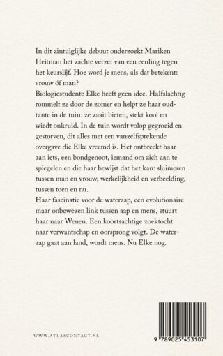 De wateraap - achterkant