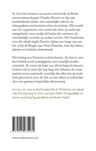 De kleine Darwin - achterkant