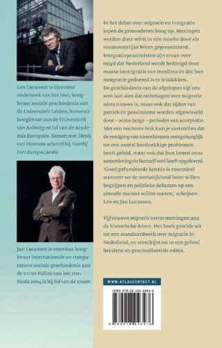 Vijf eeuwen migratie - achterkant