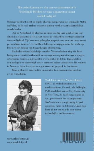 Leven en laten leven - achterkant