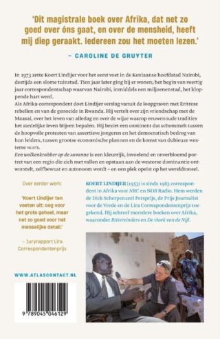 Een wolkenkrabber op de savanne - achterkant