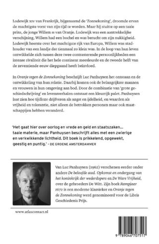 Oranje tegen de Zonnekoning - achterkant