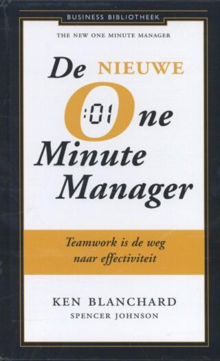 De nieuwe one minute manager - cover