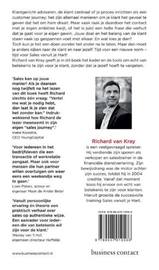 Sales vanuit je hart - achterkant