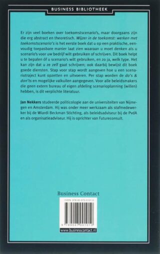 Wijzer in de toekomst - achterkant