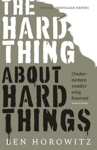 The Hard Thing about Hard Things - cover
