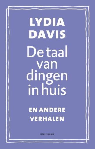 De taal van dingen in huis - cover