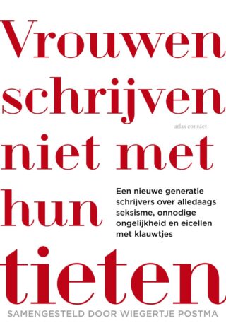 Vrouwen schrijven niet met hun tieten - cover