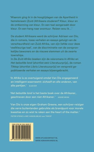 De Zuid-Afrika boeken - achterkant