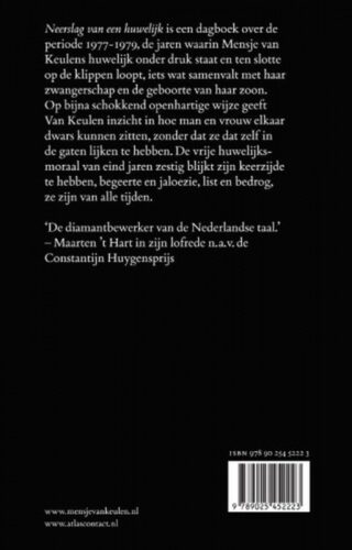 Neerslag van een huwelijk - achterkant