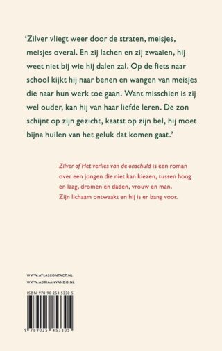 Zilver of het verlies van de onschuld - achterkant