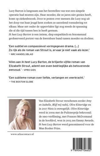 Ik heet Lucy Barton - achterkant