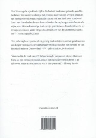 Een geschiedenis van Belgie - achterkant