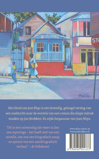 Het eiland van Jean Rhys - achterkant