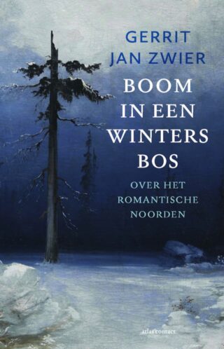 Boom in een winters bos - cover