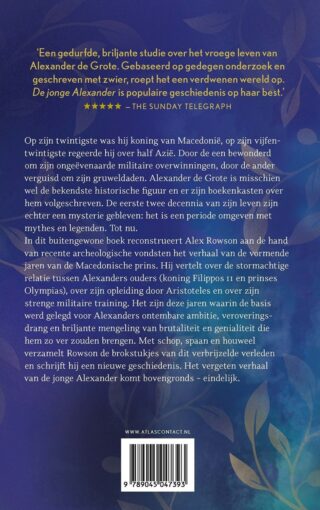 De jonge Alexander - achterkant