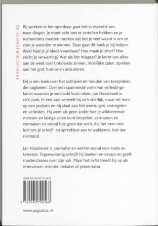 Het geheim van de spreker - achterkant