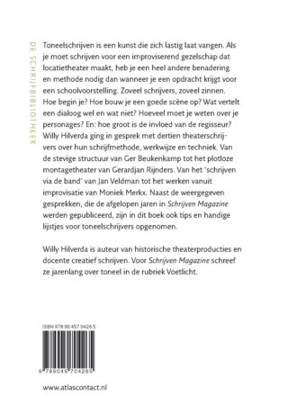 Schrijven voor theater - 13 methodes - achterkant