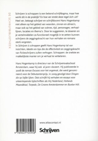 Schrijven is schrappen - achterkant