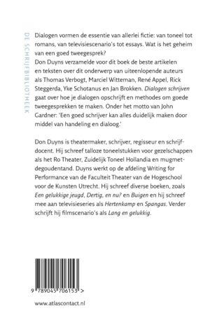 Dialogen schrijven - achterkant