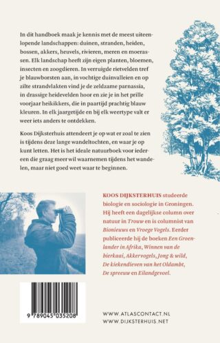 Handboek voor natuurwandelingen - achterkant