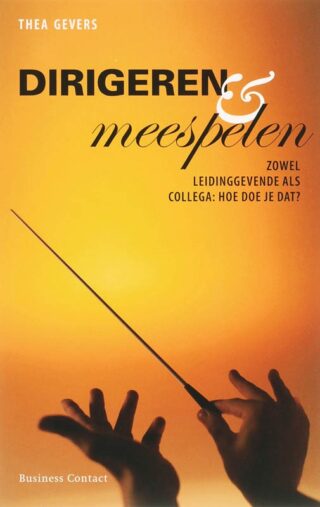 Dirigeren en meespelen - cover