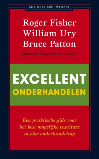 Excellent onderhandelen - cover