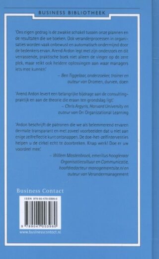 Doorbreek de cirkel - achterkant