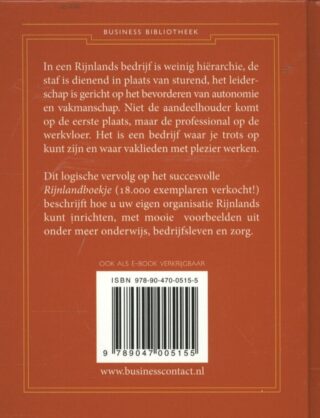 Het Rijnland praktijkboekje - achterkant
