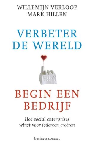 Verbeter de wereld, begin een bedrijf - cover