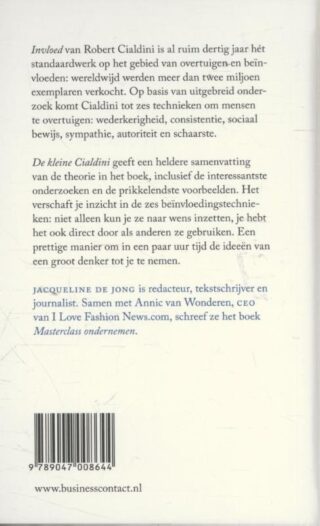 De kleine Cialdini - achterkant