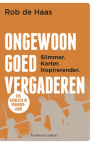 Ongewoon goed vergaderen - cover