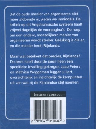 Het Rijnland-boekje - achterkant