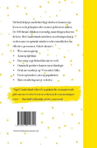 100 dingen die succesvolle mensen doen - achterkant