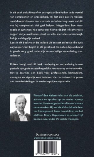 De Zinmakers - achterkant