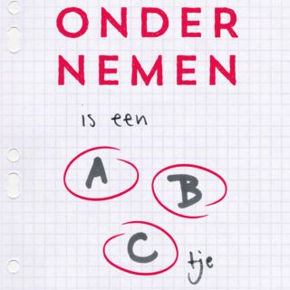 Ondernemen is een ABC'tje - cover