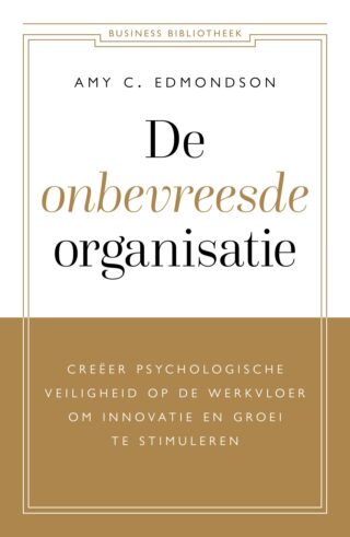 De onbevreesde organisatie - cover