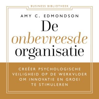 De onbevreesde organisatie - cover