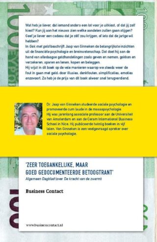 Gek met geld - achterkant