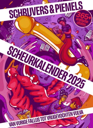 Schrijvers en piemels scheurkalender 2025 - cover