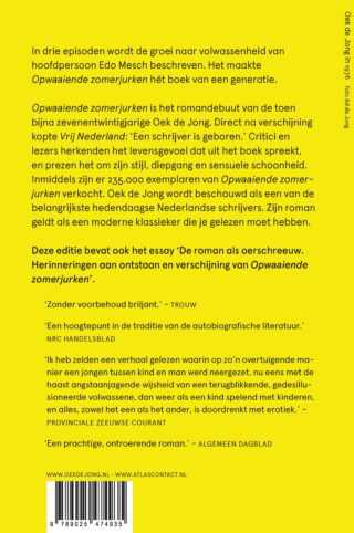 Opwaaiende zomerjurken - achterkant